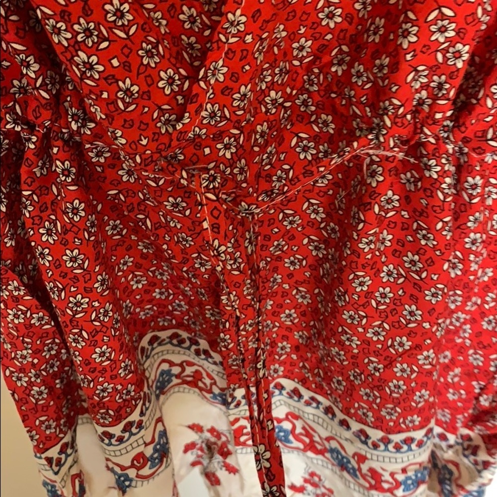 Gorgeous boho bell sleeve romper - Picture 3 of 5